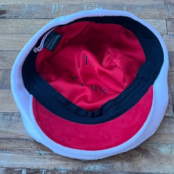 Keith James Australian Wool Pink Newsboy Gatsby Flat Cap Size XL main image 12